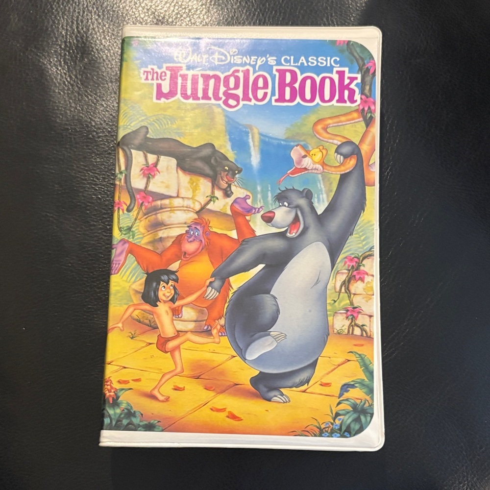 Disney the Jungle Book VHS